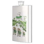 St. Patrick's Day Flask Flacon (Links)