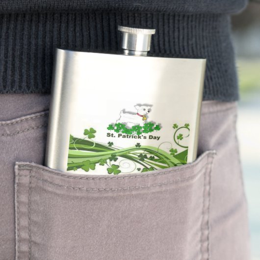 St. Patrick's Day Flask Flacon (Voorbeeld)
