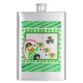 St. Patrick's Day Flask Flacon (Voorkant)