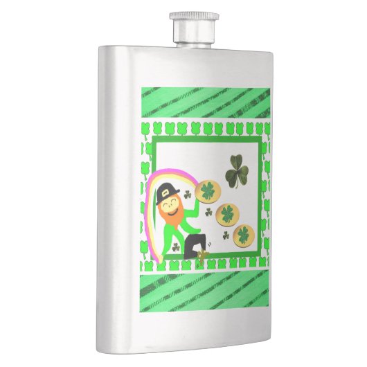 St. Patrick's Day Flask Flacon (Rechts)