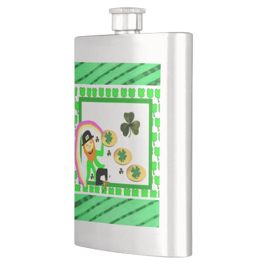 St. Patrick's Day Flask Flacon (Links)