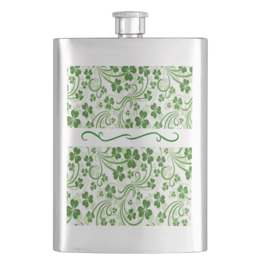St. Patrick's Day Flask Flacon (Voorkant)