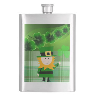 St. Patrick's Day Flask Flacon