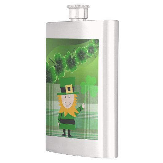St. Patrick's Day Flask Flacon (Links)
