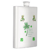 St. Patrick's Day Flask Flacon (Rechts)