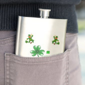 St. Patrick's Day Flask Flacon (Voorbeeld)
