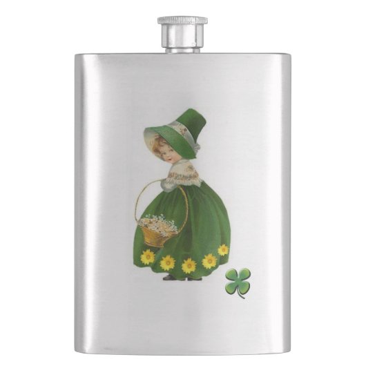 St. Patrick's Day Flask Flacon (Voorkant)