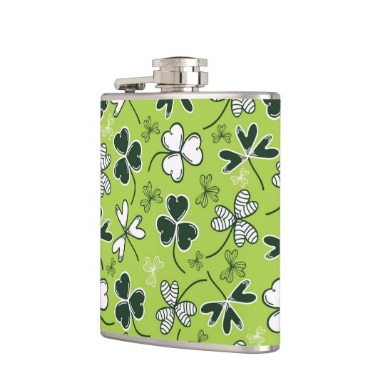 St. Patrick's Day Flask Heupfles (Links)