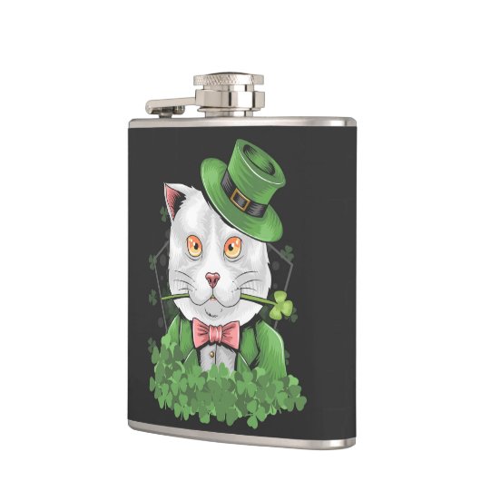 St. Patrick's Day Flask Heupfles (Links)
