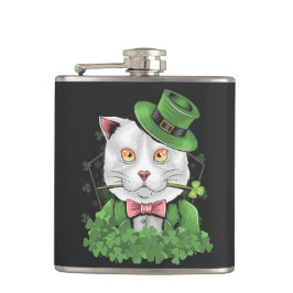 St. Patrick's Day Flask Heupfles