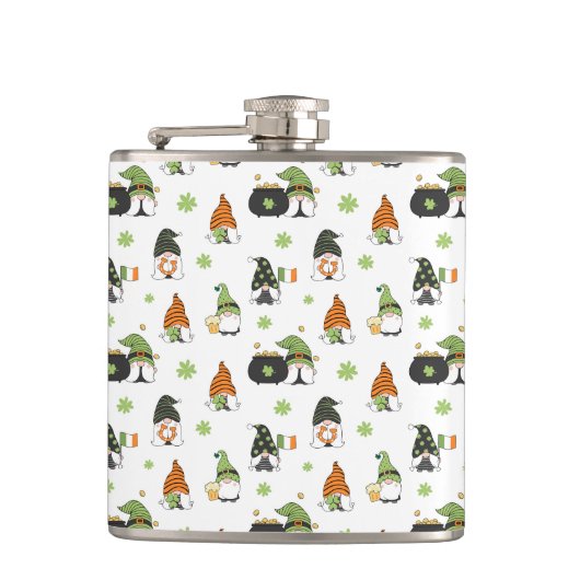 St. Patrick's Day Flask Heupfles (Voorkant)