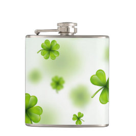 St. Patrick's Day Flask Heupfles