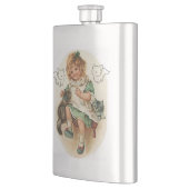 St. Patrick's Day Flask kitten Flacon (Links)