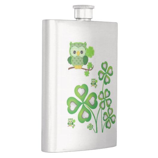 St. Patrick's Day Flask Owl Flacon (Rechts)