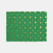 St. Patrick's Day Fleece Blanket (Voorkant (Horizontaal))