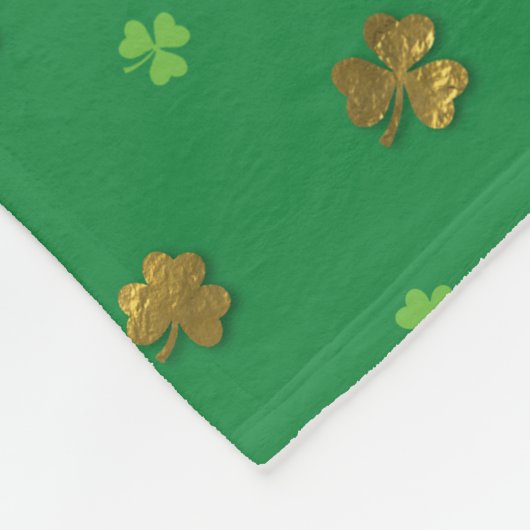 St. Patrick's Day Fleece Blanket (Hoek)