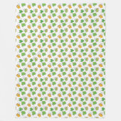 St. Patrick's Day Fleece Blanket Deken (Voorkant)