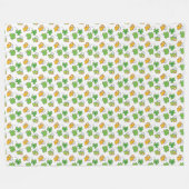 St. Patrick's Day Fleece Blanket Deken (Voorkant (Horizontaal))