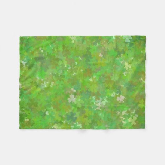 St. Patrick's Day Fleece Blanket Deken (Voorkant (Horizontaal))