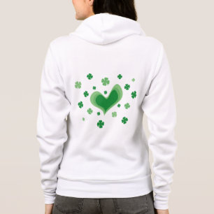 St. Patricks Day fleece for irish women and girl Hoodie