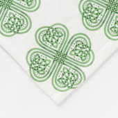 St Patrick's Day Fleece Lap Blanket for Wheelstoel (Hoek)