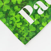 St Patricks Day Fleece Lap Deken voor Rolstoel (Hoek)