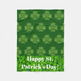 St Patricks Day Fleece Lap Deken voor Rolstoel