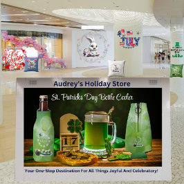 St Patrick's Day Fles Cooler