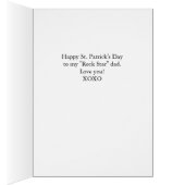 St. Patrick's Day for a Rock Star Dad, Shamrock On (Binnen (Rechts))