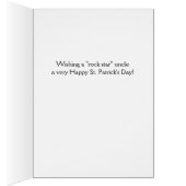 St. Patrick's Day for a Rock Star oom, Shamrock (Binnen (Rechts))