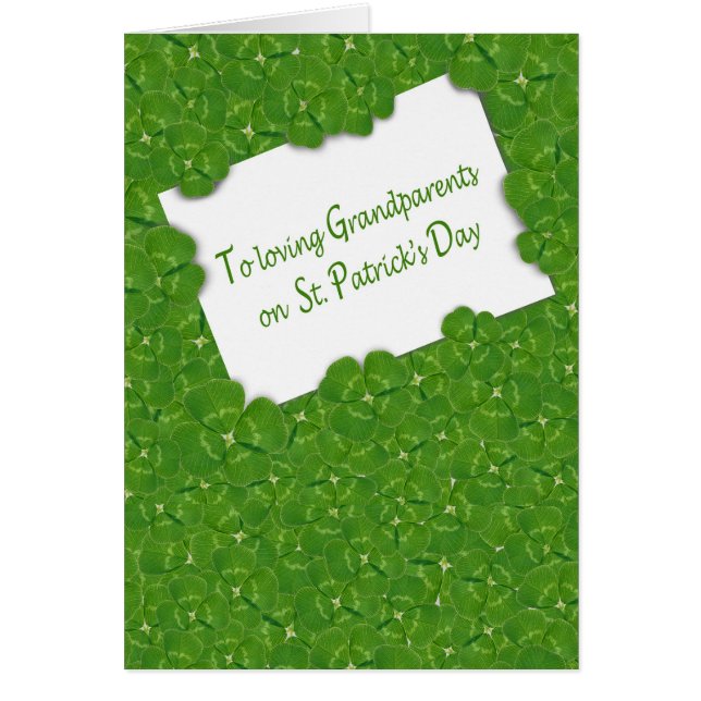St.Patrick's Day for Grandouders (Voorkant)