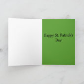 St. Patrick's Day for Hairdresser Bedankkaart (Binnen)