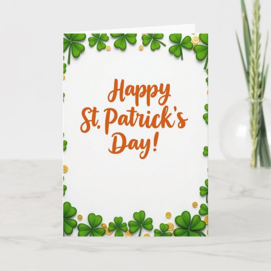 St Patricks Day For Husband Card Kaart (Voorkant)