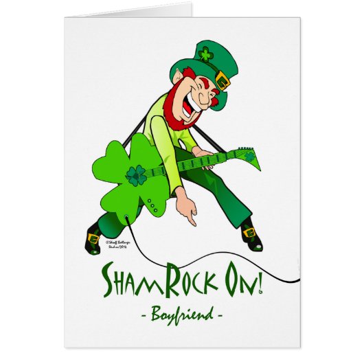 St. Patrick's Day for Rock Star Boyvriend (Voorkant)