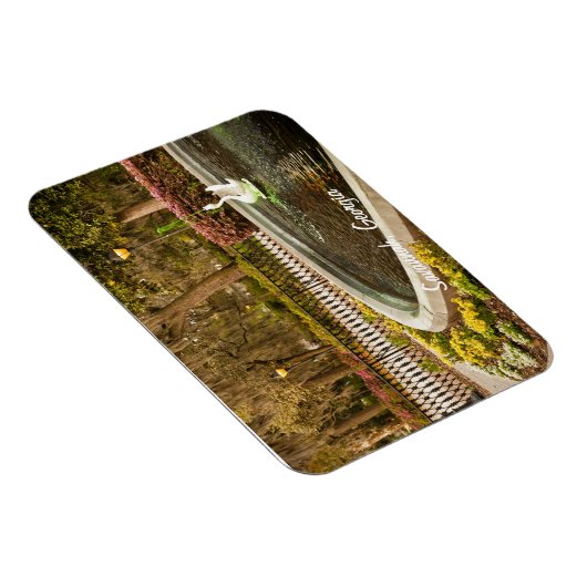 St Patrick's Day - Forsyth Fountain, Savannah, GA Magneet (Rechterzijde)