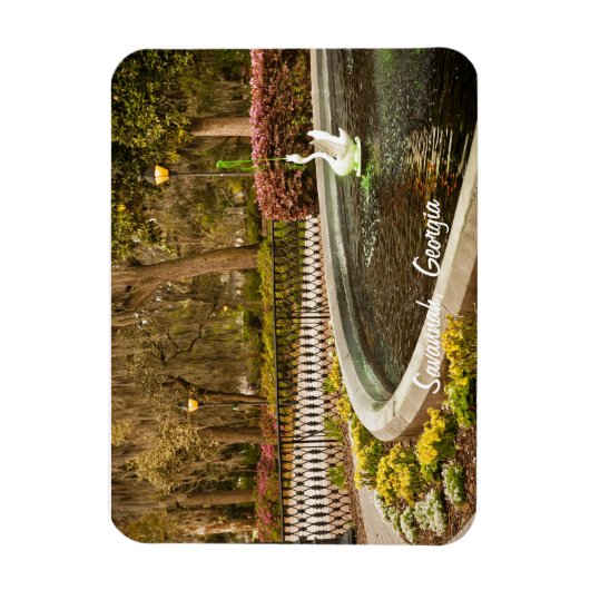 St Patrick's Day - Forsyth Fountain, Savannah, GA Magneet (Verticaal)