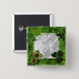 St. Patrick's Day Foto Button