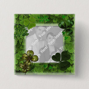 St. Patrick's Day Foto Button