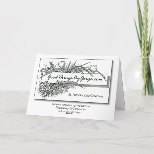 St. Patrick's Day Foto Lijst Sjabloon (Achterkant)