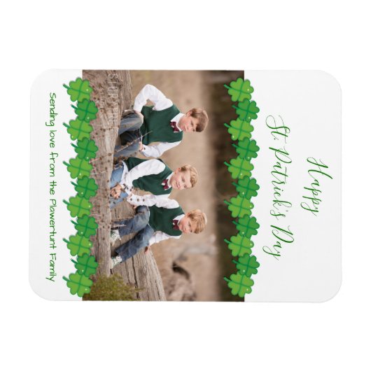 St. Patrick's Day | Foto Magnet Magneet (Horizontaal)