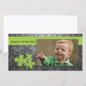 St. Patrick's Day Fotokaart (Voorkant / Achterkant)