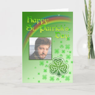 St. Patrick's day-fotokaart Kaart