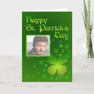 St. Patrick's day-fotokaart Kaart