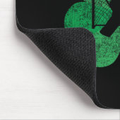 St Patricks Day Four Leaf Clover - Lucky Hockey Go Muismat (Hoek)
