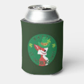 St. Patrick's Day Fox Blikjeskoeler (Blikje Achterkant)