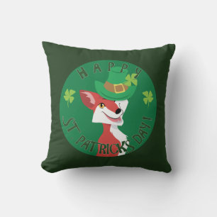 St. Patrick's Day Fox Kussen