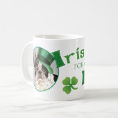 St. Patrick's Day French Bulldog Koffiemok (Voorkant links)