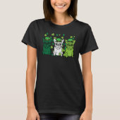 St Patricks Day French Bulldogs Dog Frenchie Men W T-shirt (Voorkant)