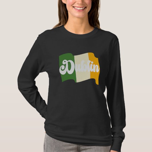 St Patrick's Day Fun Beer Drink Party Dublin Irlan T-shirt (Voorkant)