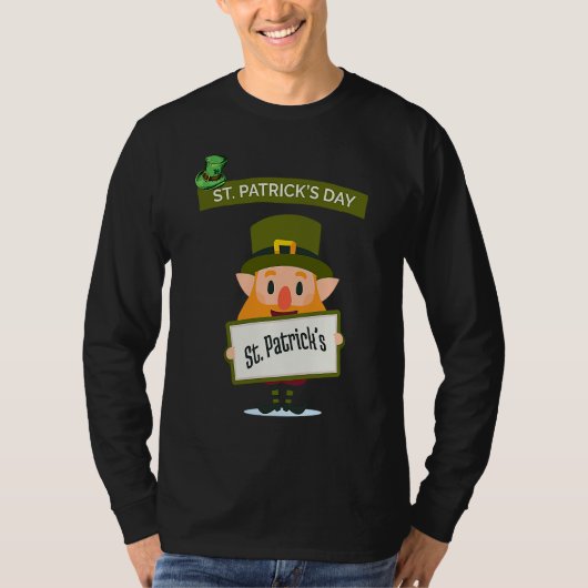 St Patrick's Day Fun Beer Drink Party Dublin Irlan T-shirt (Voorkant)